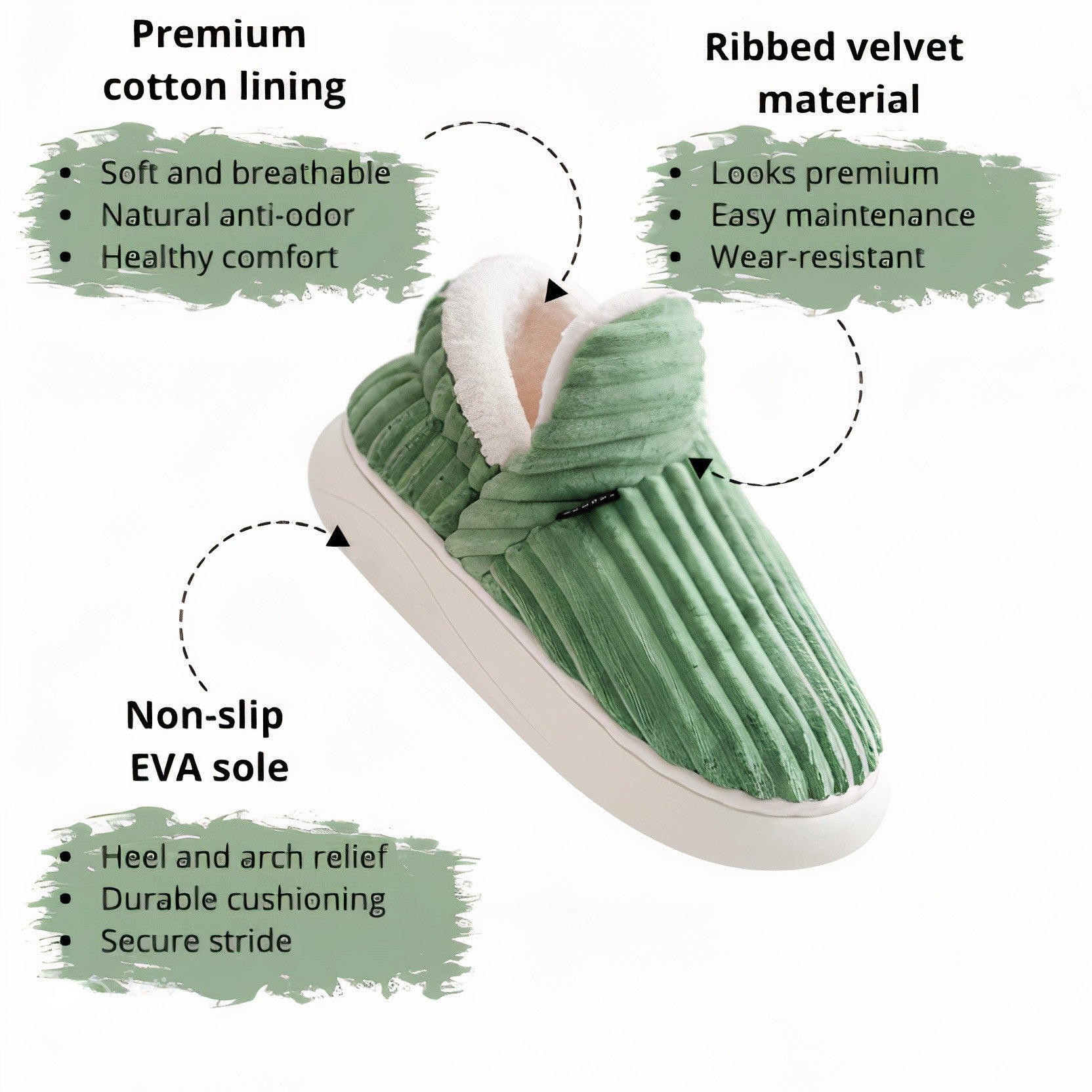 Nubbies | Ergonomic Slippers
